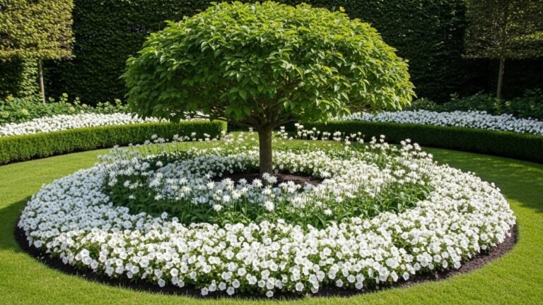 28 Landscaping Ideas to Try Around Garden Trees